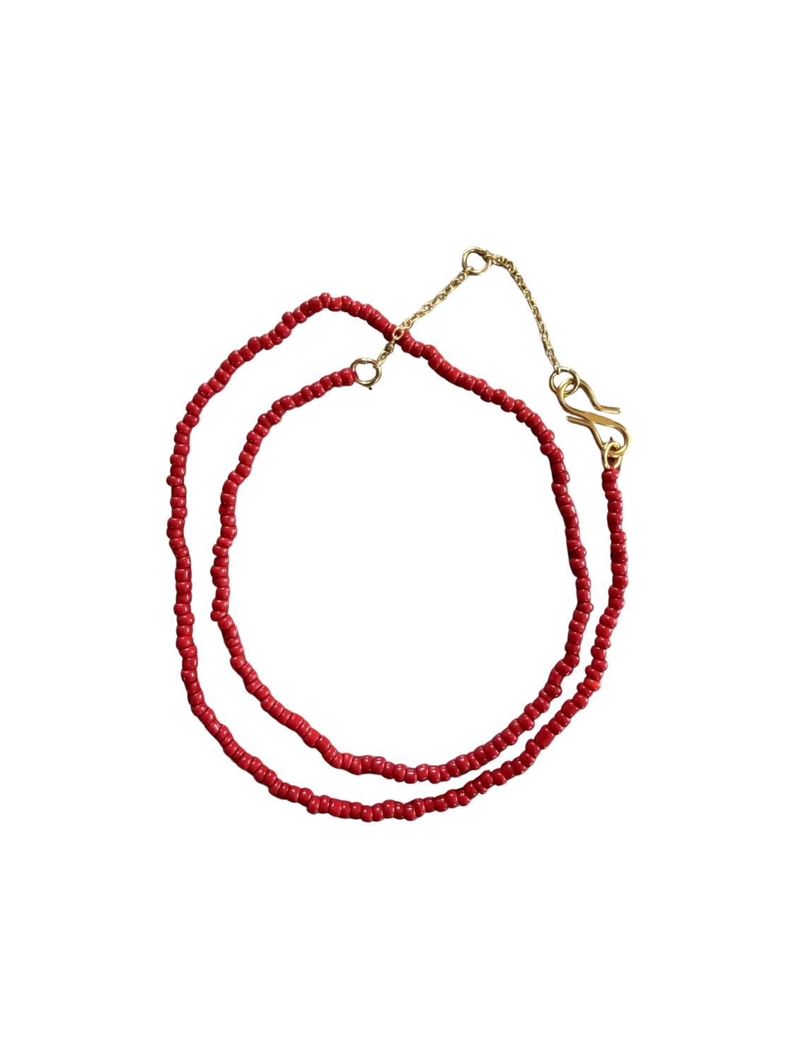 Kala perlehalskæde - 1008 Red